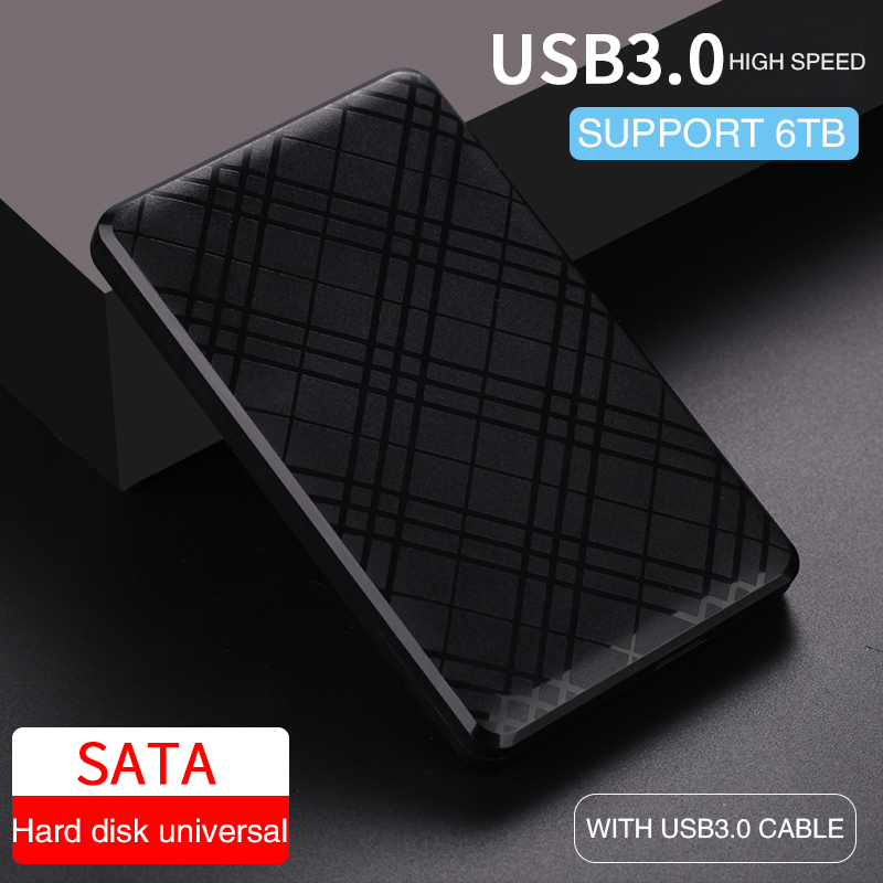 T43 Case Hd Externo USB 3.0 - High-Speed Data Transfer 6TB Capacity Easy Installation Durable Design Wide Compatibility for Windows Mac Linux Systems Laptop Desktop Gaming Console - HDD Enclosure with Sturdy Casing and Efficient Heat Dissipation