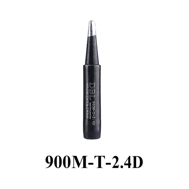 Multipack of 5 Black Lead-Free Soldering Iron Tips (900M-T-I, 900M-T-IS, 900M-T-K) for Precise Welding and Soldering Tasks - Durable, Compatible with 900M Series, Versatile Applications, High-Quality Material, Multipack Convenience