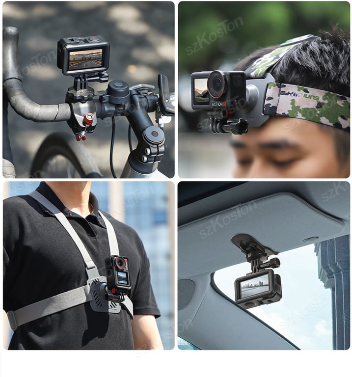 DJI Osmo Action 5 Pro & OSMO 360 Magnetic Adapter with Quick-Release Plate for Secure Mounting and Versatile Shooting Angles - Durable and Reliable Camera Attachment for Enhanced Compatibility and Creative Potential