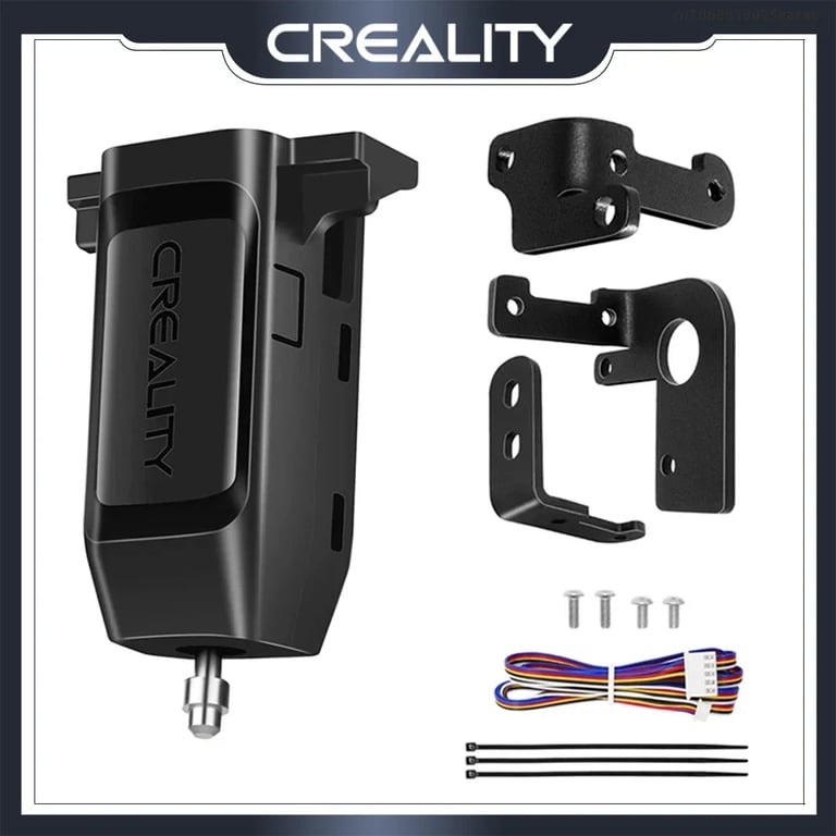 CREALITY CR Touch Sensor Auto Leveling Kit Bracket Plate for Ender-3/3 V2/3 Pro/5/CR 10 3D Printers - Durable High-Quality Material, Easy Installation, Precise Auto Leveling, Enhanced Printing Experience, Compatible with Multiple CREALITY Models