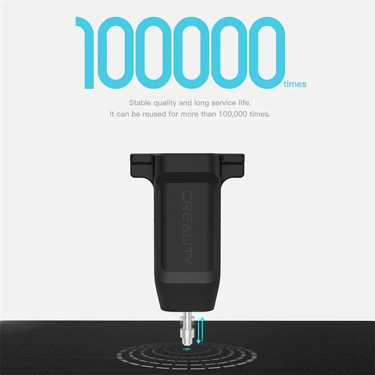 CREALITY CR Touch Sensor Auto Leveling Kit Bracket Plate for Ender-3/3 V2/3 Pro/5/CR 10 3D Printers - Durable High-Quality Material, Easy Installation, Precise Auto Leveling, Enhanced Printing Experience, Compatible with Multiple CREALITY Models