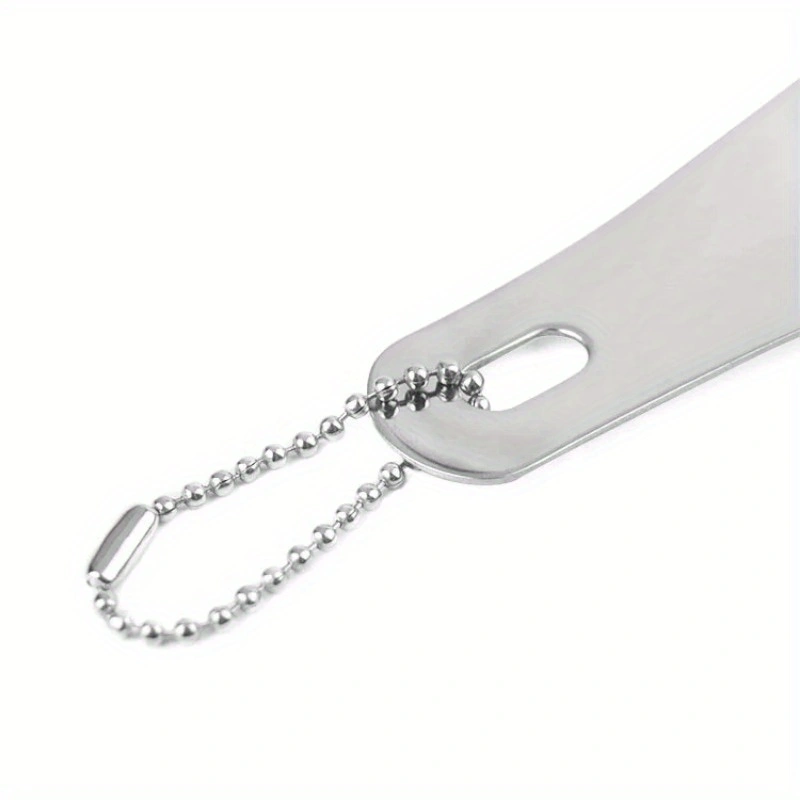Durable Stainless Steel Shoehorn for Effortless Shoe Wearing Assistance, Portable and Compact Design, Essential for Home and Travel - Perfect Gift for Everyone