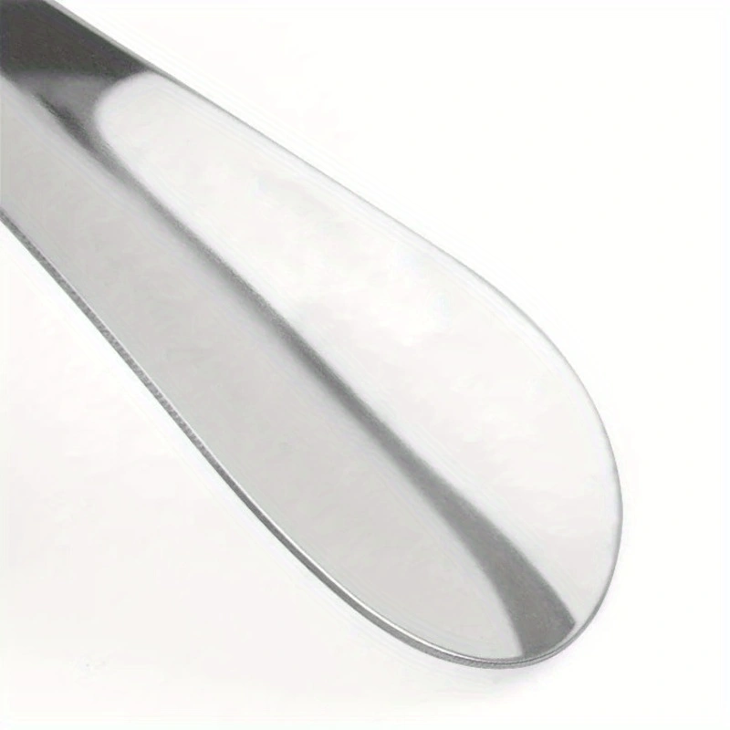 Durable Stainless Steel Shoehorn for Effortless Shoe Wearing Assistance, Portable and Compact Design, Essential for Home and Travel - Perfect Gift for Everyone