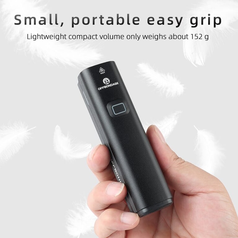 OFFBONDAGE 1000 Lumens USB Rechargeable Bike Light with Power Bank Functionality and Adjustable Beam Angle - Durable and Versatile Bicycle Headlight for Night Riding, Mountain Biking, and Commuting - High, Low, and Strobe Light Modes for Enhanced Safety and Visibility