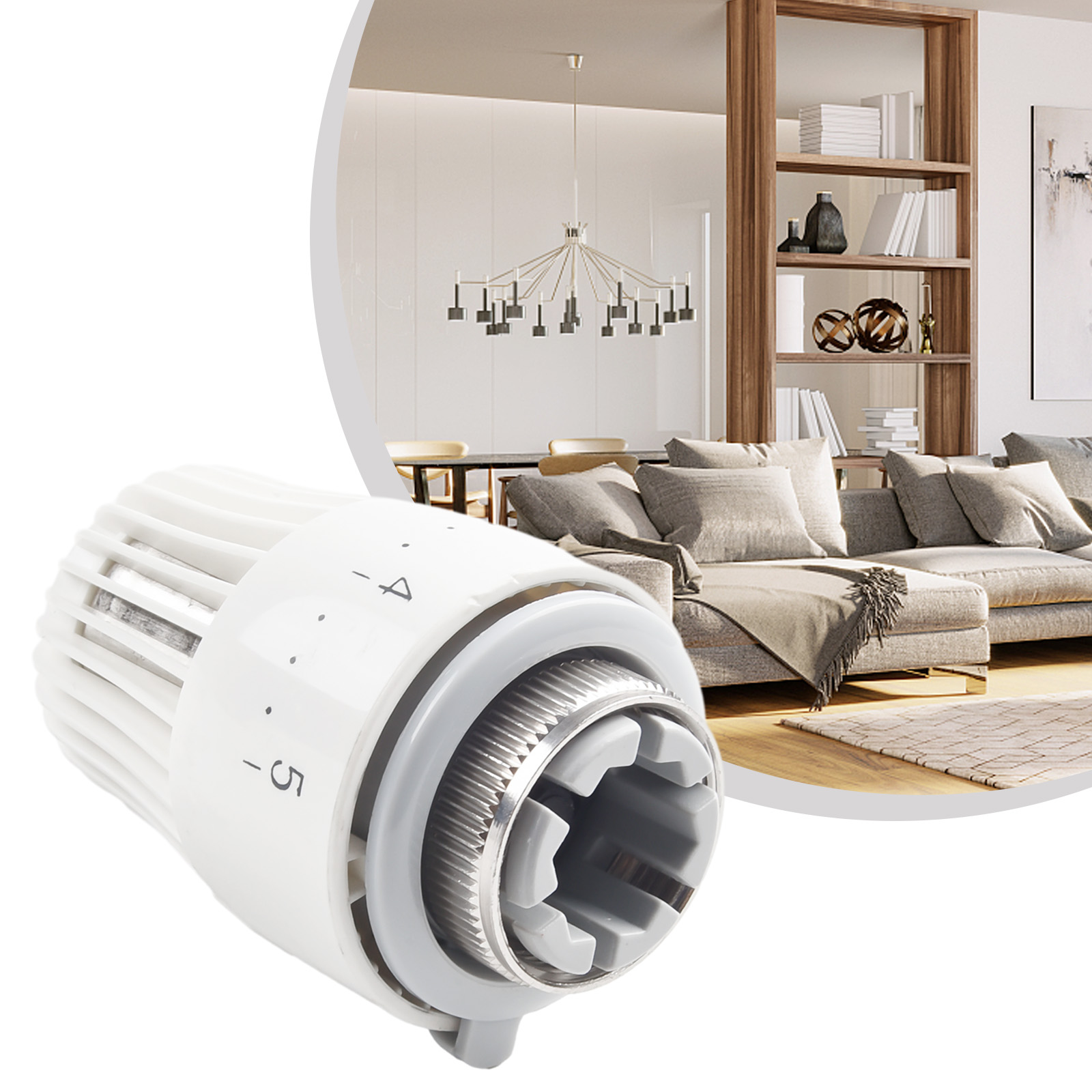 High-Quality M30x1.5 Thermostatic Temperature Control Valve Head for ...