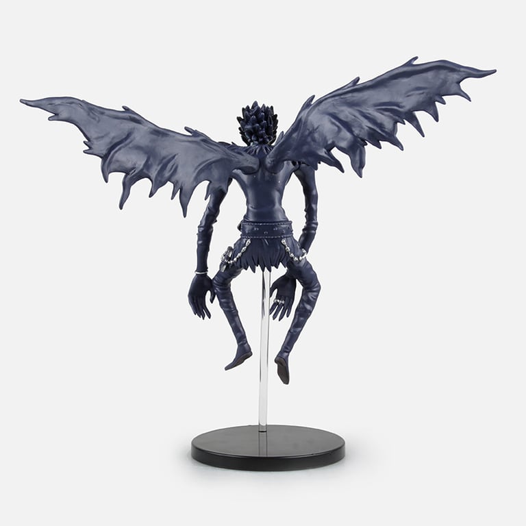 Death Note PVC Action Figure Set - High-Quality 23cm Tall Killer, Ryuuku, and Ryuk Figures with Articulated Joints - Great Collector's Item and Perfect Gift for Anime Enthusiasts - Detailed and Vibrant Display Pieces for Shelves, Desks, and Cabinets