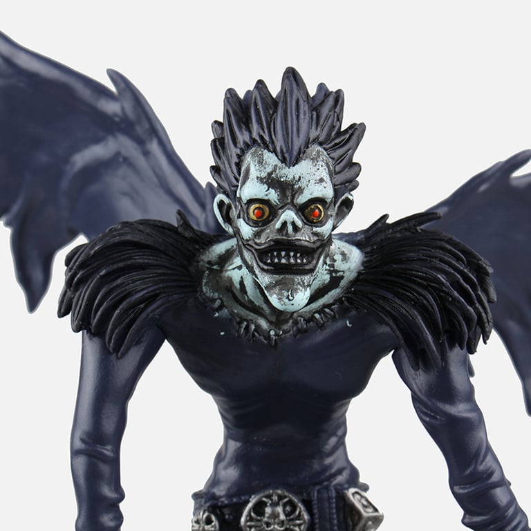 Death Note PVC Action Figure Set - High-Quality 23cm Tall Killer, Ryuuku, and Ryuk Figures with Articulated Joints - Great Collector's Item and Perfect Gift for Anime Enthusiasts - Detailed and Vibrant Display Pieces for Shelves, Desks, and Cabinets