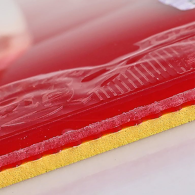 729 Friendship GS Training Table Tennis Rubber - RITC Geo Spin Ping Pong Rubber with High Spin Potential, Soft Sponge for Excellent Touch and Control, Good Control for Balanced Playing Style, Durable Construction for Longevity, Easy to Install on Most Blades