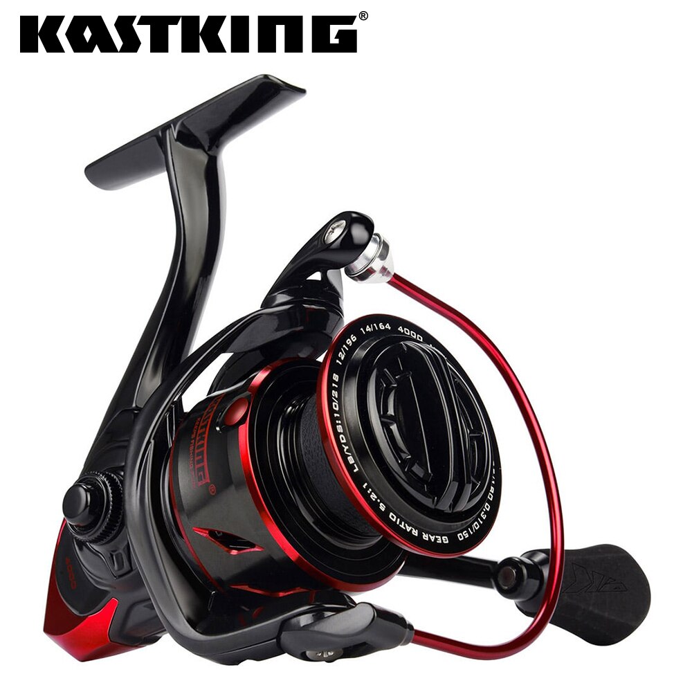 KastKing Sharky III Spinning Reel - High-Quality Metal Body, 10+1 Stainless Steel Bearings, 18KG Drag, Smooth Retrieval, Versatile Performance, Enhanced Features for Freshwater and Saltwater Fishing