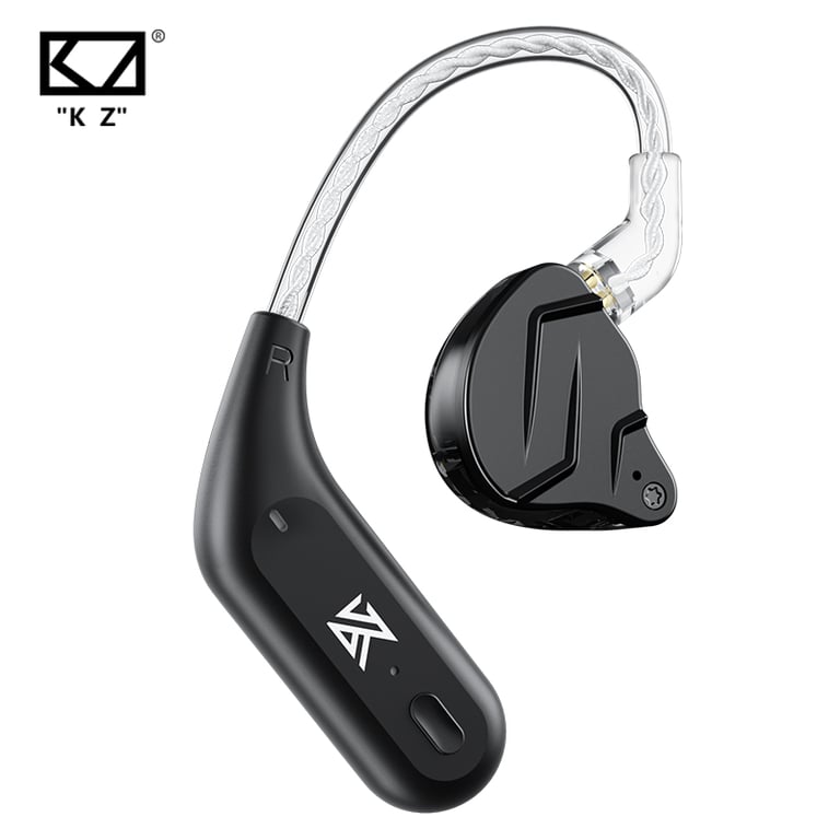 KZ AZ09 Wireless Upgrade Cable with Bluetooth 5.2 Technology for Enhanced Connectivity, HiFi Audio Quality, Ear Hook Design, Convenient Charging Case, Compact and Portable - Crystal Clear Sound, Deep Bass, Secure Fit, Versatile Compatibility