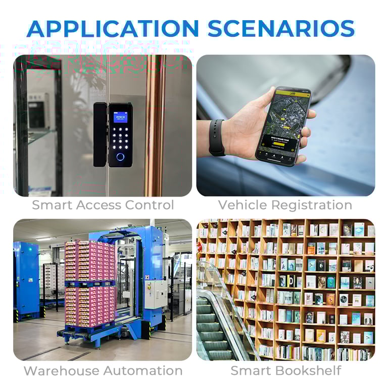 M5Stack Official Mini RFID 2 Reader/Writer Unit (WS1850S) - Compact, Portable, Plug and Play, High Compatibility, Fast Reading and Writing Speeds, Durable Construction - Lightweight RFID Tag/Card Scanner for Quick Setup and Efficient Data Processing