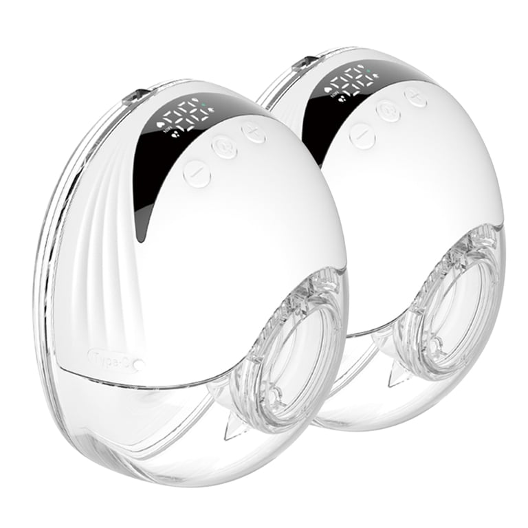 Wearable Hands-Free Electric Breast Pump with 210ml Capacity, BPA-Free Material, LED Display & 4 Modes, Portable & Convenient for Busy Moms On-The-Go