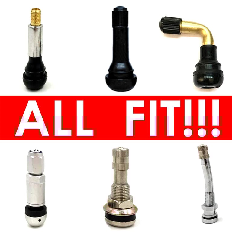 AUTCOAT Heavy-Duty Stem Covers Set of 12 - Hexagon Design, Dust Proof with O Rubber Seal - Universal Fit for Cars, Trucks, Motorcycles - Tire Valve Caps for Protection and Style, Prevents Damage and Maintains Tire Pressure