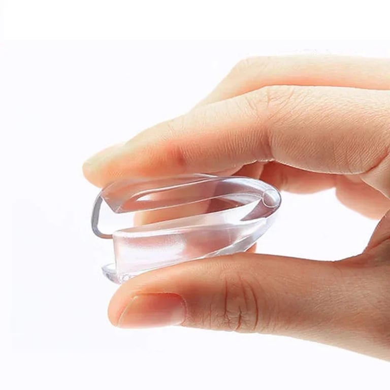 Transparent Silicone Corner Edge Protection Guards for Furniture - Child Safety Cushion Guards with Anti-Collision Design - Flexible Baby Proofing Protectors for Sharp Corners - Easy Installation Adhesive Guards in 4 or 10 Pack Options