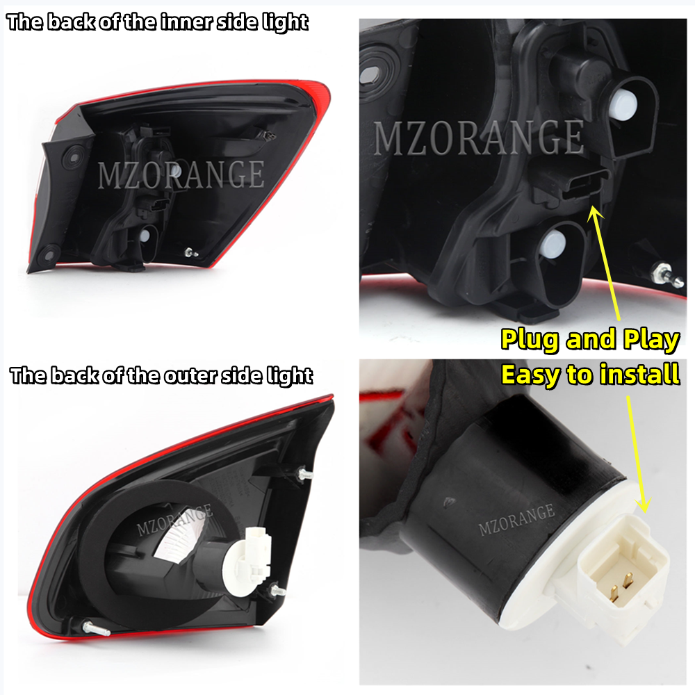 High-Quality Rear Tail Light for Nissan Qashqai 2008-2015 EU Version - Enhanced Visibility & Easy Installation - Multi-Functional Brake, Fog, and Warning Light - Durable Material for Harsh Weather Conditions - Perfect Fit & Stylish Design for Improved Safety and Visibility