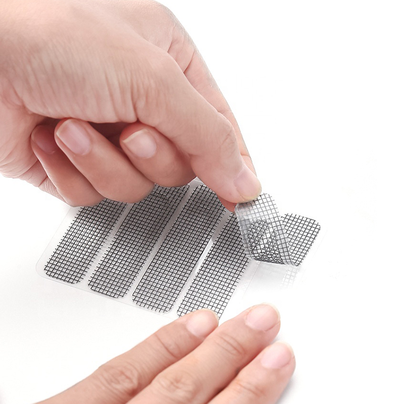 High-Quality Window Screen Repair Stickers - Easy Solution for Holes in Screens and Doors - Durable Mesh Material - Pack of 5/10/20 - Hassle-Free Application - Versatile for Windows, Doors, Patio Enclosures - Keep Out Insects - Long-Lasting Barrier - Home Repair Essential