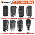 Xhorse XK Wire Remote Keys Set for Mini Key Tool/VVDI2 Programming - 5 Pack Including XKB520EN, XKB501EN, XKLKS0EN, XKDS20EN, XKFO01EN - Easy Programming & Enhanced Security Features for Long-Lasting Performance