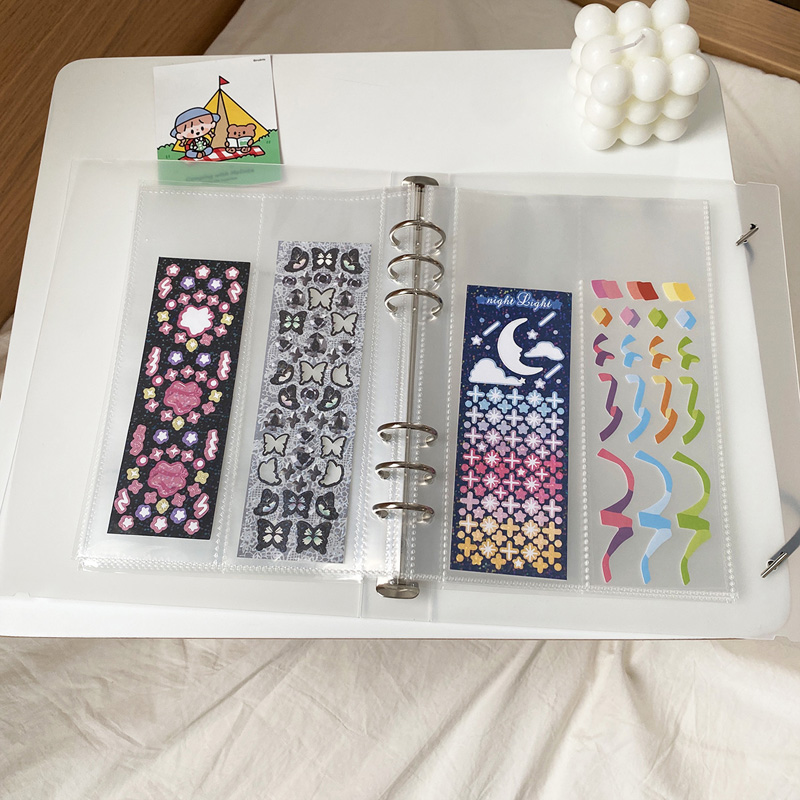 Yoofun A5 Korean Idol Theme Multi-functional Organizer Binder Storage Collect Card Holder Book - Journal, Diary, Agenda Planner, Photo Organizer - High-Quality Construction - Ample Storage Space - Perfect for School and Work - Stylish and Functional Stationery Accessory
