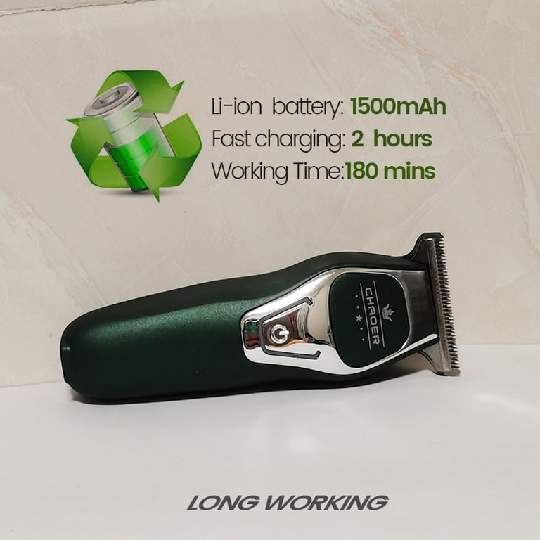 Professional Precision Hair Clipper with T Blade for Clean Cuts and Detailing - Powerful Motor for Effortless Trimming - Zero Gap Blade for Ultra-Close Shaves and Fades - Ergonomic Design for Comfort and Control - Easy Maintenance for Long-Lasting Performance