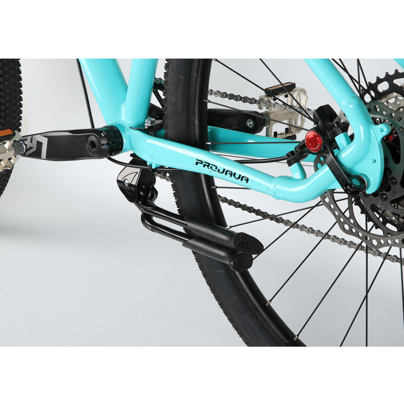 LP Litepro Double Bracket Bicycle Kickstand - Durable Aluminum Alloy, Adjustable Height, Foldable Design, Stable Foot Support, Easy Installation - Ideal for Road Bikes, Foldable Bikes, MTBs - Rust-Resistant, Long-Lasting, Space-Saving Cycling Accessory