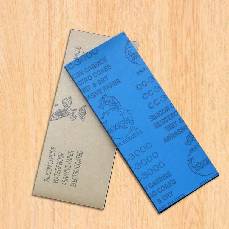 Premium Silicon Carbide Car Polish Sandpaper Set - 200 to 3000 Grit Range for Metal, Glass, Ceramics, Wood - Wet/Dry Sanding Sheets for Efficient Polishing - Multi-Surface Compatibility - Easy to Use for Professionals and DIY Enthusiasts