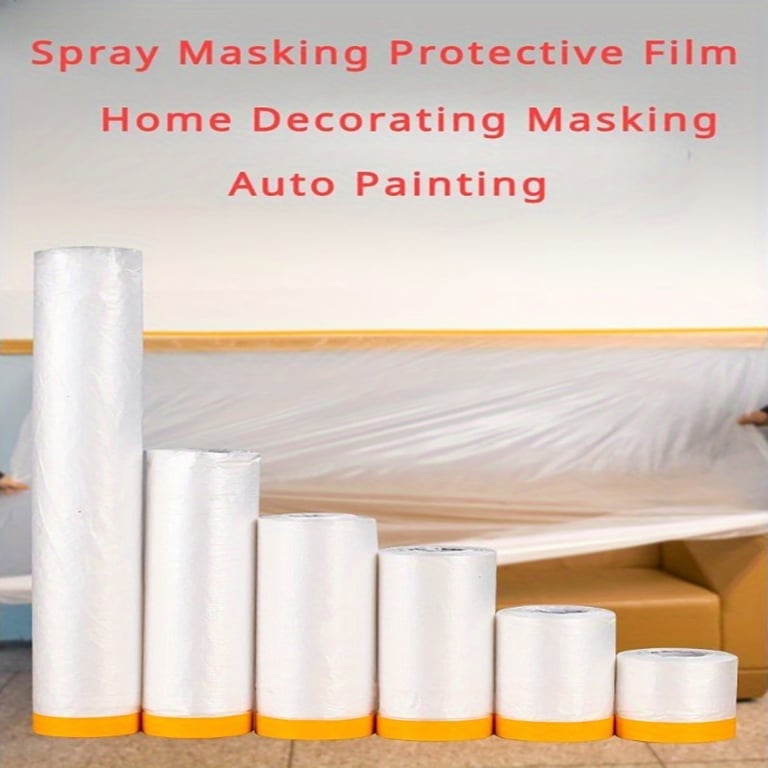 Premium Washi Paint Protection Film for Dust-Free Car Painting, Furniture Decoration, and Beauty Projects - Tear-Resistant, Easy Application, Residue-Free Removal - Professional Results Guaranteed