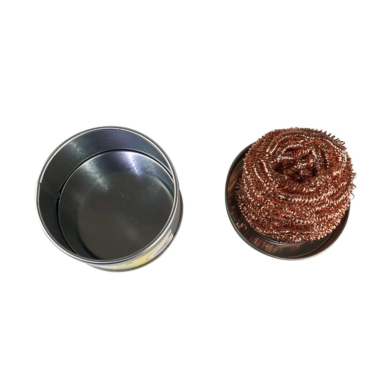 High-Quality Copper Wire Soldering Iron Tip Cleaner Ball with Mesh Filter Design for Effective Debris Removal - Reusable and Long-Lasting Cleaning Tool with Compact Storage Box - Easy to Use and Durable for Maintaining Optimal Performance of Soldering Equipment