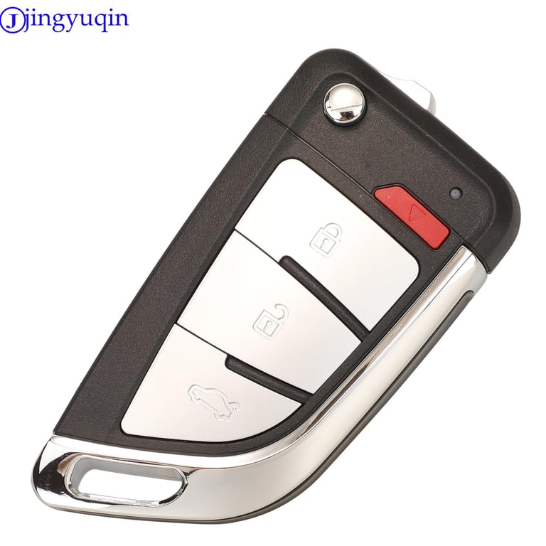 Xhorse Jingyuqin XEKF20EN VVDI Key with Super Remote XT27 Chip for Enhanced Security and Compatibility with VVDI Key Tool MINI Max - High-Quality 4-Button Key for Convenient and Versatile Functionality in Vehicle Operations