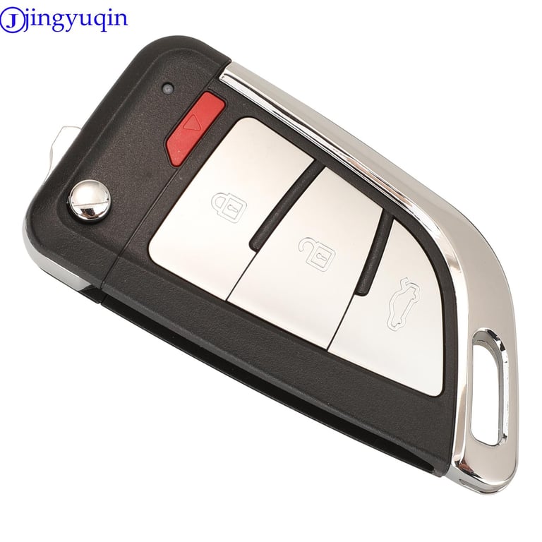 Xhorse Jingyuqin XEKF20EN VVDI Key with Super Remote XT27 Chip for Enhanced Security and Compatibility with VVDI Key Tool MINI Max - High-Quality 4-Button Key for Convenient and Versatile Functionality in Vehicle Operations