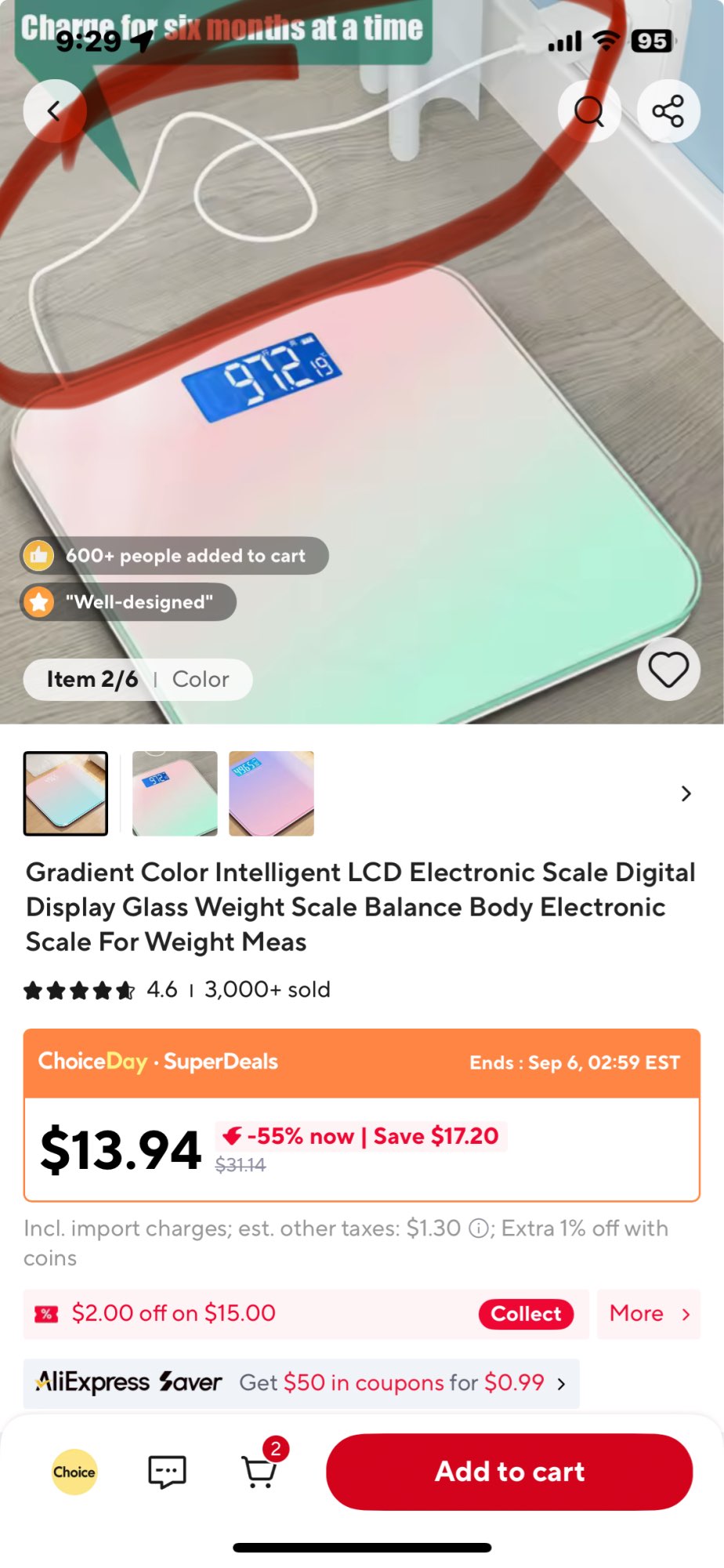 Product review photo