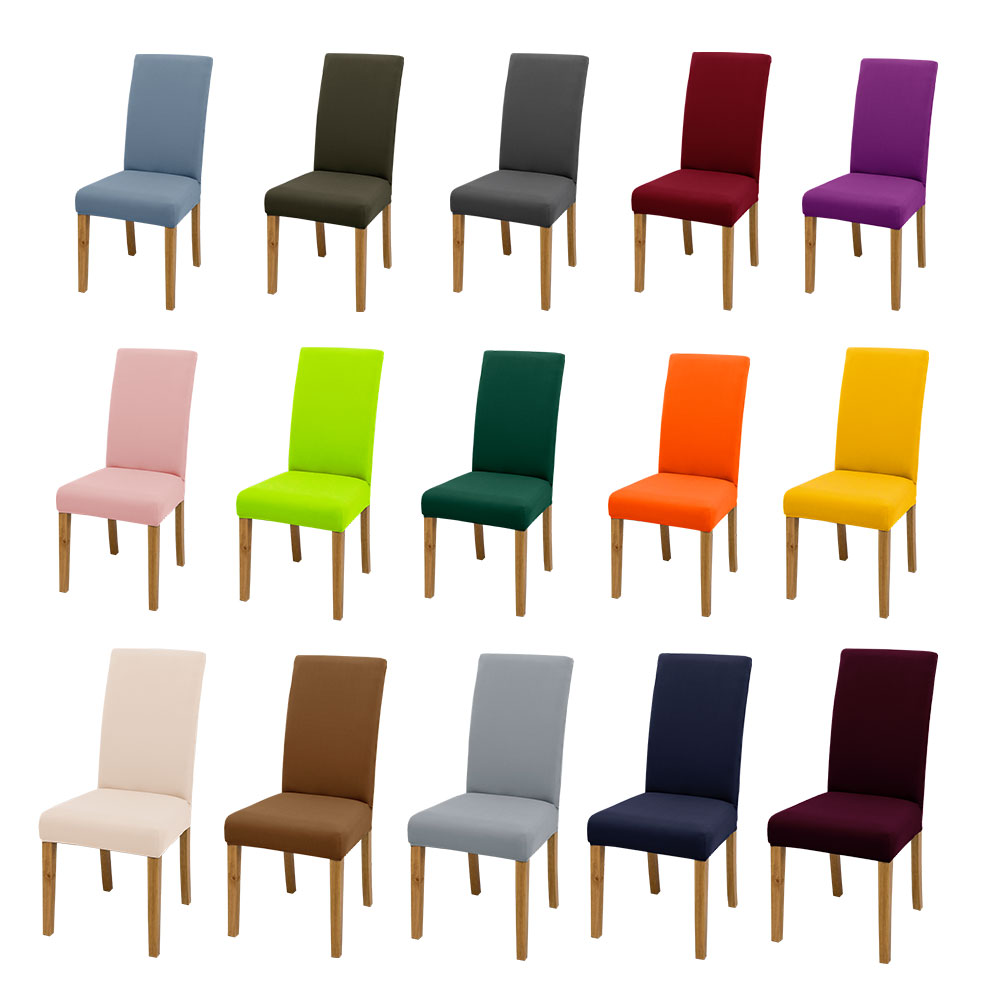 Premium Spandex Dining Chair Cover with Adjustable Fit and Enhanced Protection - Durable, Easy to Clean, Wrinkle-Resistant - Ideal for Banquets, Weddings, Parties - Fits Most Standard Chairs - Slip-On Design for Easy Installation and Removal - Keep Your Chairs Looking New and Pristine
