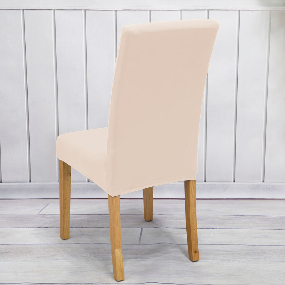 Premium Spandex Dining Chair Cover with Adjustable Fit and Enhanced Protection - Durable, Easy to Clean, Wrinkle-Resistant - Ideal for Banquets, Weddings, Parties - Fits Most Standard Chairs - Slip-On Design for Easy Installation and Removal - Keep Your Chairs Looking New and Pristine