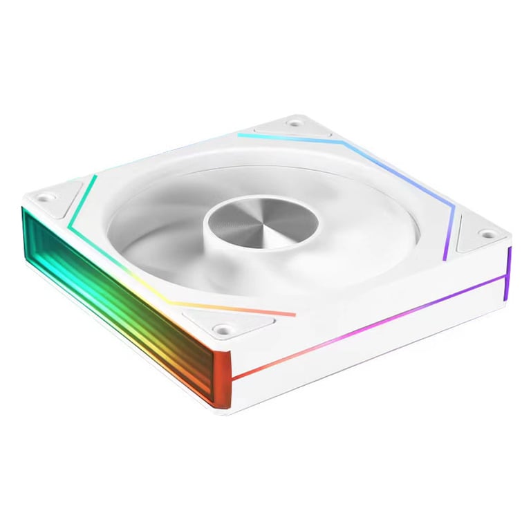 UPSIREN UF-3 Prism 7PRO Computer Case Cooling Fan with Double-Sided Full Lens Design, 12CM ARGB Motherboard Synchronization, CD Pattern Axis, Customizable RGB Lighting, Effortless Installation, Enhanced Performance for Optimal Temperature Management and High-Quality Materials