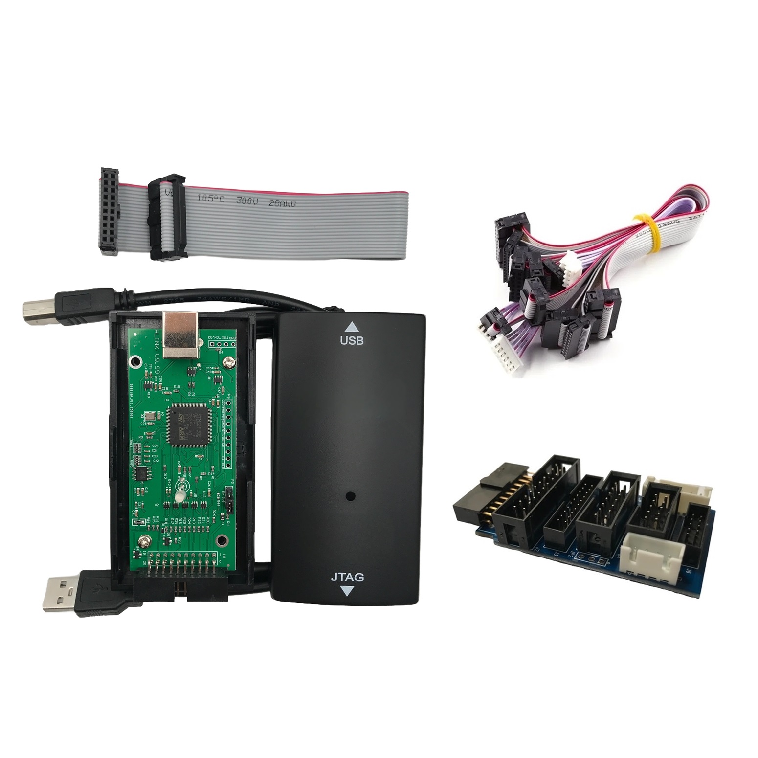 High-Quality ARM Emulator Adapter JLink V9 with Switching Board Design ...