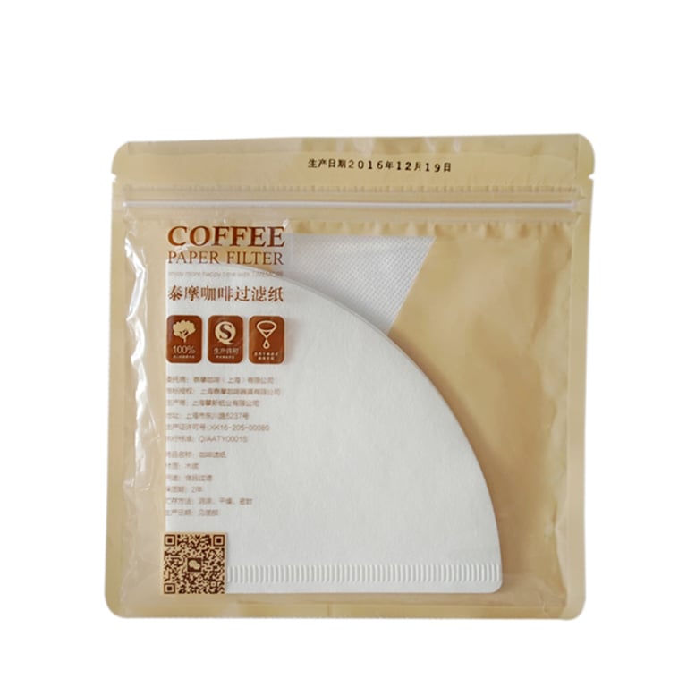 TIMEMORE Store Coffee Pot Filter Paper - Pack of 50 Premium V-Shaped Filters for Hand Drip Cups and American Coffee Machines - Enhanced Flavor Extraction - High-Quality Materials - Easy to Use and Dispose - Versatile Compatibility for Pour-Over and Drip Brewing Methods